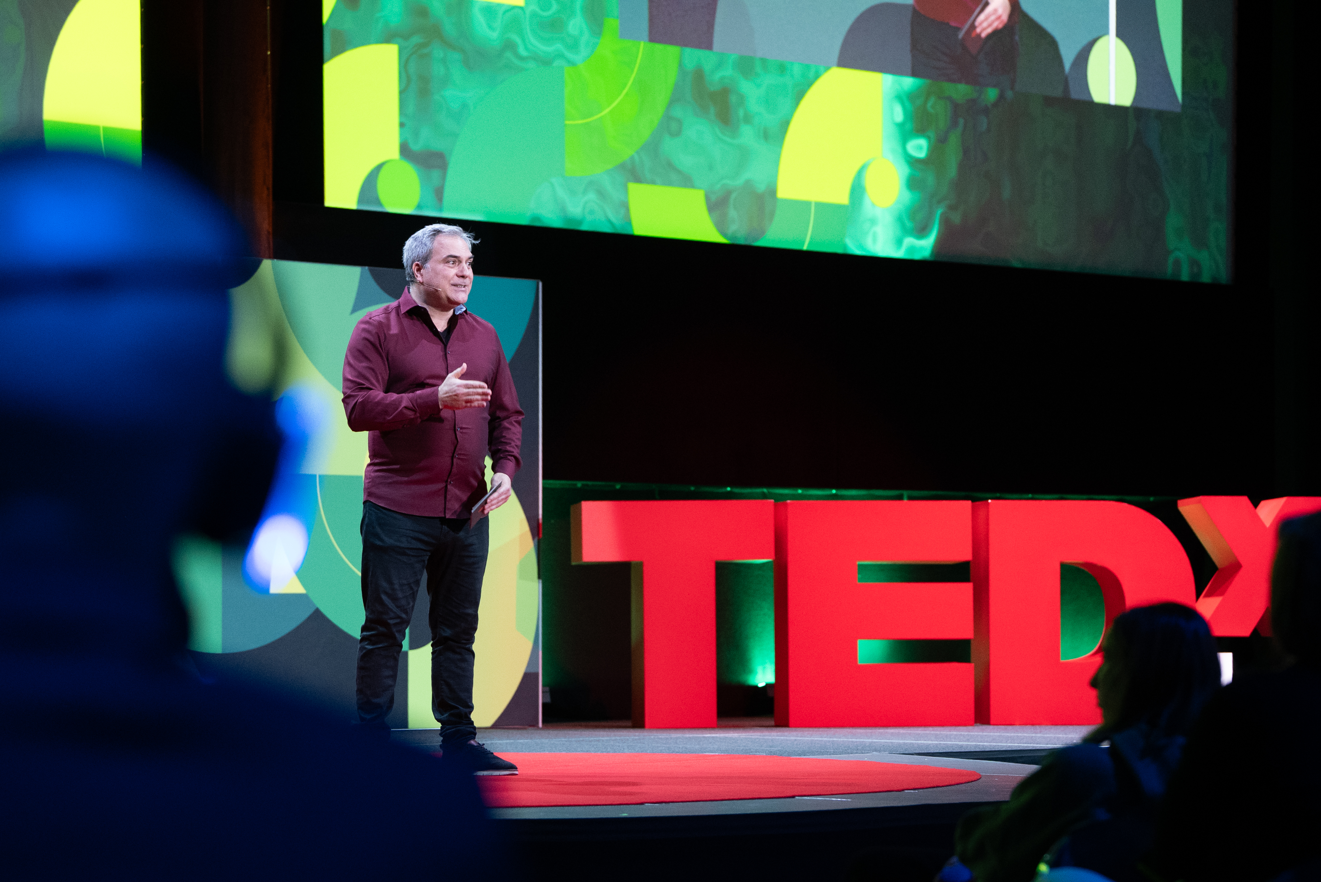 TEDx Lausanne 2025 event ambiance